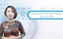 Video Bộ GD-ĐT hướng dẫn cách đăng ký xét tuyển trực tuyến