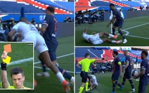 Neymar lại 'gây chuyện' và bị thẻ đỏ, PSG thua 'đại kình địch' Lille