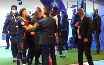 Video:  Neymar chửi bới, xô xát và suýt đánh nhau với Djalo trong đường hầm