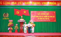 Bổ nhiệm đại tá Nguyễn Trọng Dũng giữ chức giám đốc Công an tỉnh Vĩnh Long