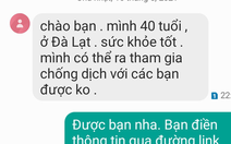 Từ Gia Lai, Đà Lạt... tình nguyện xin đi chống dịch ở Bắc Giang