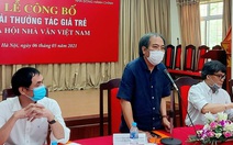 Ông Nguyễn Quang Thiều: 'Quyết tâm bảo vệ những giá trị mà chúng tôi trao giải'