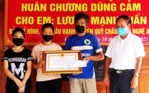 Truy tặng Huân chương Dũng cảm cho nam sinh cứu người đuối nước