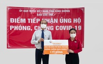 Tôn Đông Á trao 1 tỉ đồng để mua vắc xin phòng chống COVID-19