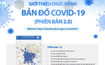 Vận hành phiên bản nâng cấp của Bản đồ COVID-19 trên địa bàn TP.HCM