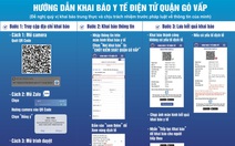 Sẽ sửa quy định xử phạt người không cài ứng dụng khai báo y tế