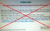 Yêu cầu doanh nghiệp thu hồi thông báo ‘F1 trở thành F0’ tại KCN Amata