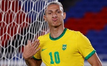 Richarlison lập hat-trick, Brazil thắng đậm Đức ngày ra quân Olympic Tokyo