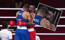 Võ sĩ gây sốc khi tái hiện màn 'cẩu xực' nổi tiếng của Mike Tyson ở Olympic Tokyo 2020