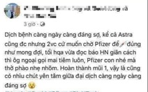 Cô gái 'tiêm vắc xin nhờ ông ngoại' bị phạt 12,5 triệu đồng vì đăng thông tin sai sự thật