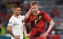 De Bruyne vẫn thi đấu trận gặp Ý dù bị đứt dây chằng