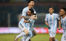 Messi tỏa sáng giúp Argentina hạ Ecuador 3-0 trận tứ kết Copa America 2021