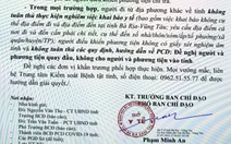 Xe và người vào Bà Rịa - Vũng Tàu phải 'âm tính', nếu không phải quay đầu