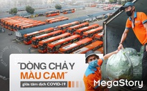 'Dòng chảy màu cam' giữa tâm dịch COVID-19