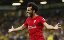 Salah tỏa sáng, Liverpool thắng đậm tân binh Norwich