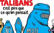 Báo chí Pháp bị chỉ trích vì so sánh giữa Messi với... Taliban