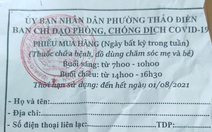 HỎI - ĐÁP về dịch COVID-19: Phường phát phiếu ‘đi mua thuốc theo khung giờ’, đúng không?