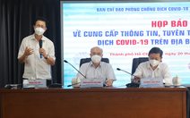 TP.HCM bổ sung phó Ban chỉ đạo phòng chống dịch COVID-19 phụ trách phát ngôn