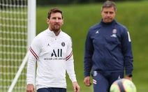 Messi 'thích nghi tốt' nhưng vẫn chưa thể ra sân cho PSG