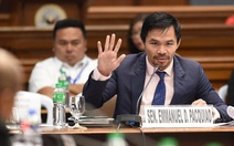 Ngôi sao quyền anh Pacquiao tranh cử tổng thống Philippines vào năm sau