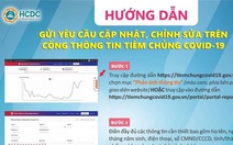 Làm việc với Phó thủ tướng, TP.HCM 'hứa' tuần này sửa xong dữ liệu tiêm chủng