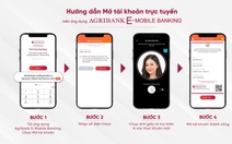 Agribank hỗ trợ người dân mở tài khoản trực tuyến ngay tại nhà