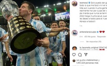 Messi gửi lời chúc mọi người thật nhiều sức khỏe trong năm 2022