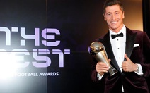 Vượt qua Messi, Lewandowski lần thứ hai giành giải FIFA The Best