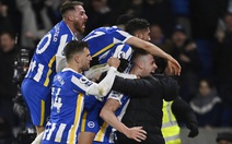 Không thắng nổi Brighton, Chelsea ngày càng xa ngôi vô địch