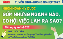 Trực tiếp: Tư vấn nhóm ngành y dược gồm những ngành nào, cơ hội việc làm ra sao?