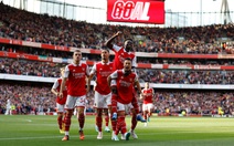 Đánh bại Liverpool, Arsenal trở lại ngôi đầu