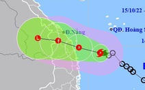 Bão Sơn Ca đang cách Đà Nẵng - Quảng Ngãi 200km