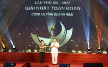 Công an Quảng Ngãi nhất toàn đoàn Liên hoan truyền hình, phát thanh Công an nhân dân lần thứ 13