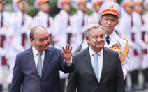 Chủ tịch nước đón và hội đàm với Tổng thư ký Liên Hiệp Quốc Antonio Guterres