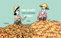 Ông có biết đang mùa Halloween không?