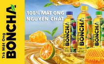 Trà mật ong Boncha thanh mát cho giới trẻ trải nghiệm sự khác biệt