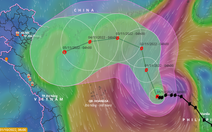 Bão số 7 đang có xu hướng mạnh dần, sau đó suy yếu do gặp không khí lạnh