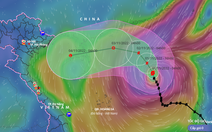 Bão số 7 đang ở giai đoạn mạnh nhất, cách Hoàng Sa 570km