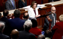 Chủ tịch Hạ viện Mỹ Nancy Pelosi từ chức