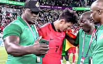 Các thành viên Ghana gây phẫn nộ vì 'ép' Son Heung Min chụp ảnh 'tự sướng'