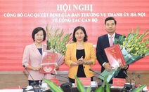 Hà Nội điều động nhiều cán bộ, có hai tân bí thư quận, huyện