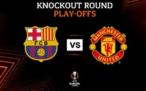 Man Utd chạm trán Barcelona tại play-off Europa League