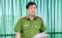 Công an Bình Dương thông tin vụ bắt hai xe vận chuyển chất thải