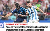 Báo chí Croatia: 'Chúng ta không thể cản nổi Messi và trọng tài'