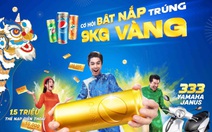 Cơ hội trúng 9kg vàng khi bật nắp Pepsi, 7UP và Mirinda