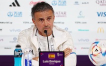 HLV Luis Enrique: 'Tây Ban Nha hoàn toàn mất kiểm soát trong 5 phút Nhật Bản ghi bàn'