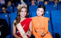 Miss Global 2022 Shane Tormes đọ dáng cùng siêu mẫu Vũ Thu Phương, thần thái một chín một mười