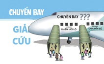 Chơi chữ với 'chuyến bay giải cứu'