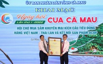 300 tấn cua cho Ngày hội cua Cà Mau