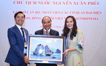 Chủ tịch nước thông báo kết quả chuyến thăm Indonesia với kiều bào